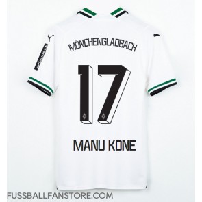 Borussia Monchengladbach Manu Kone #17 Replik Heimtrikot 2023-24 Kurzarm